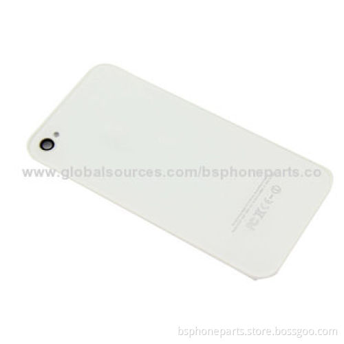 White Back Cover Glass Panel, Rear Panel for iPhone 4/4G